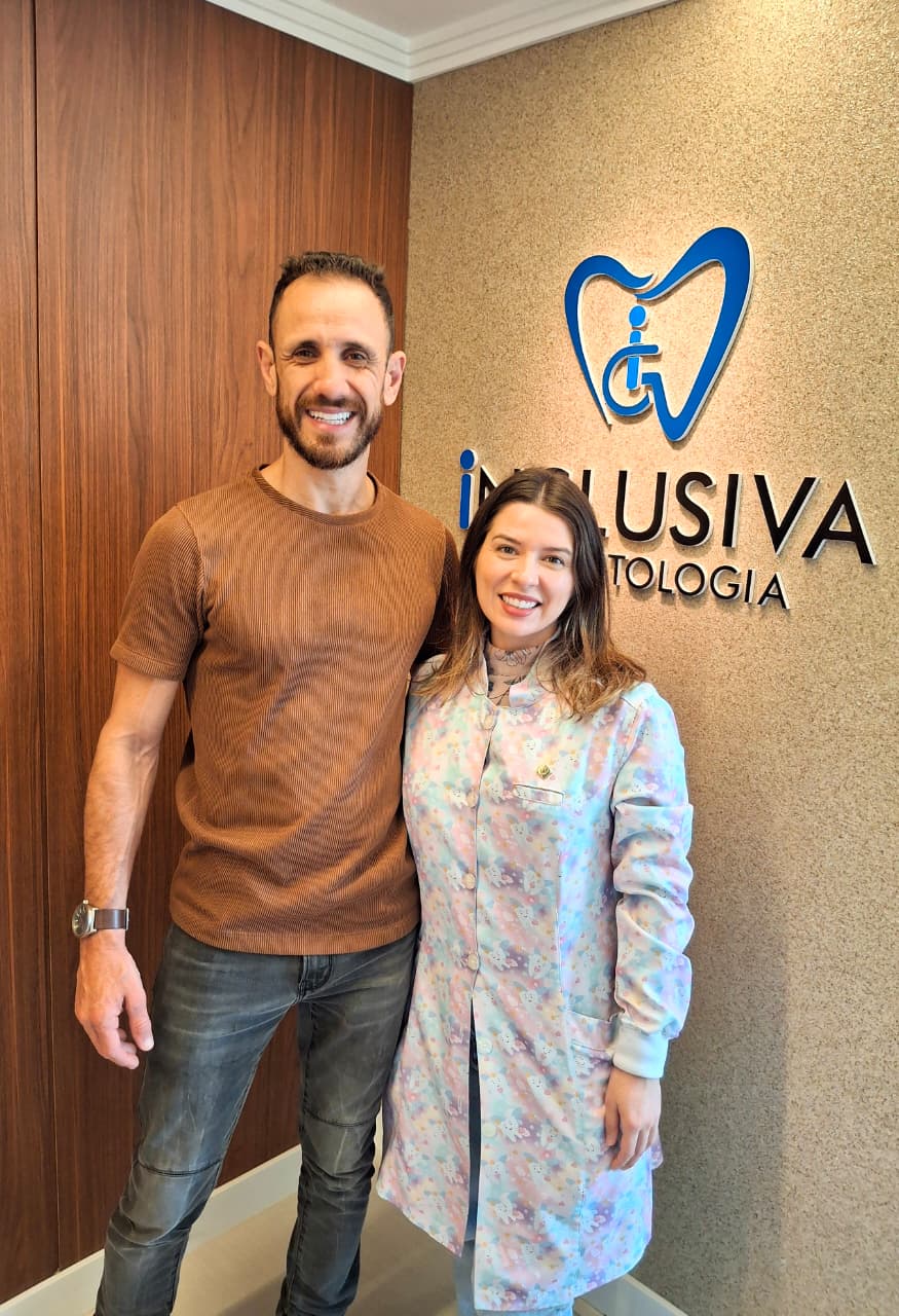 Domark Digital com equipe da Inclusiva Odontologia, cliente parceiro em Florianópolis
